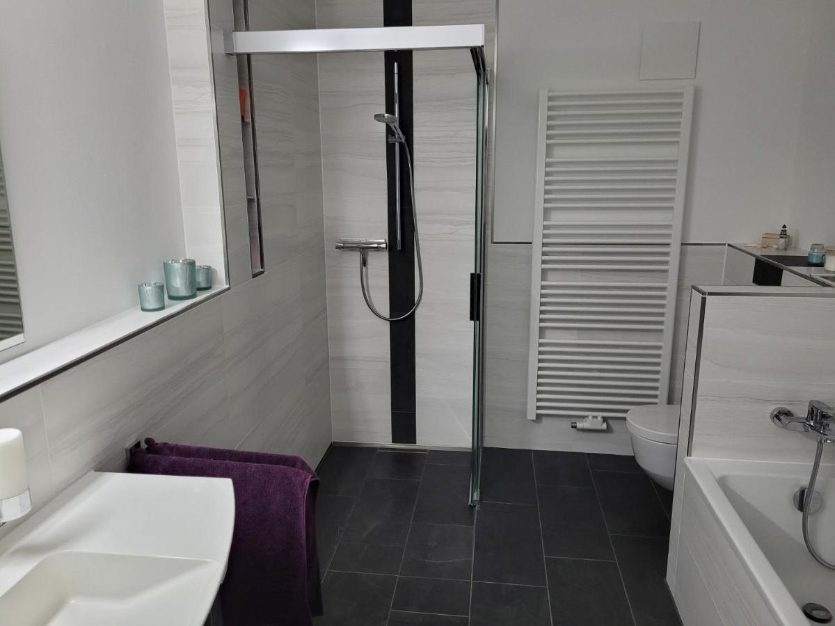 מרקליברג Leipziger Neuseenland Apartment מראה חיצוני תמונה